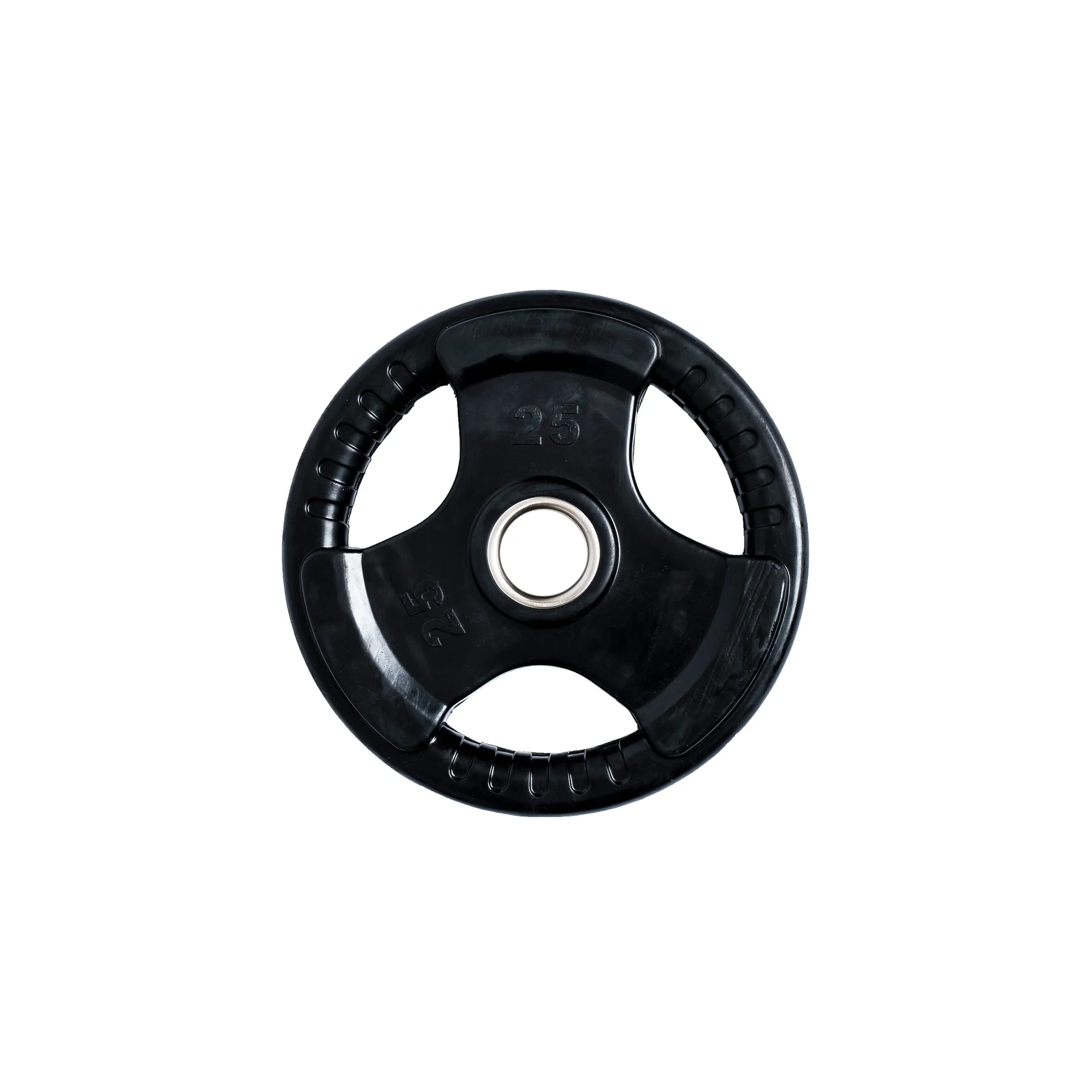 245 lb Rubber Grip Olympic Plate Set - Image 4