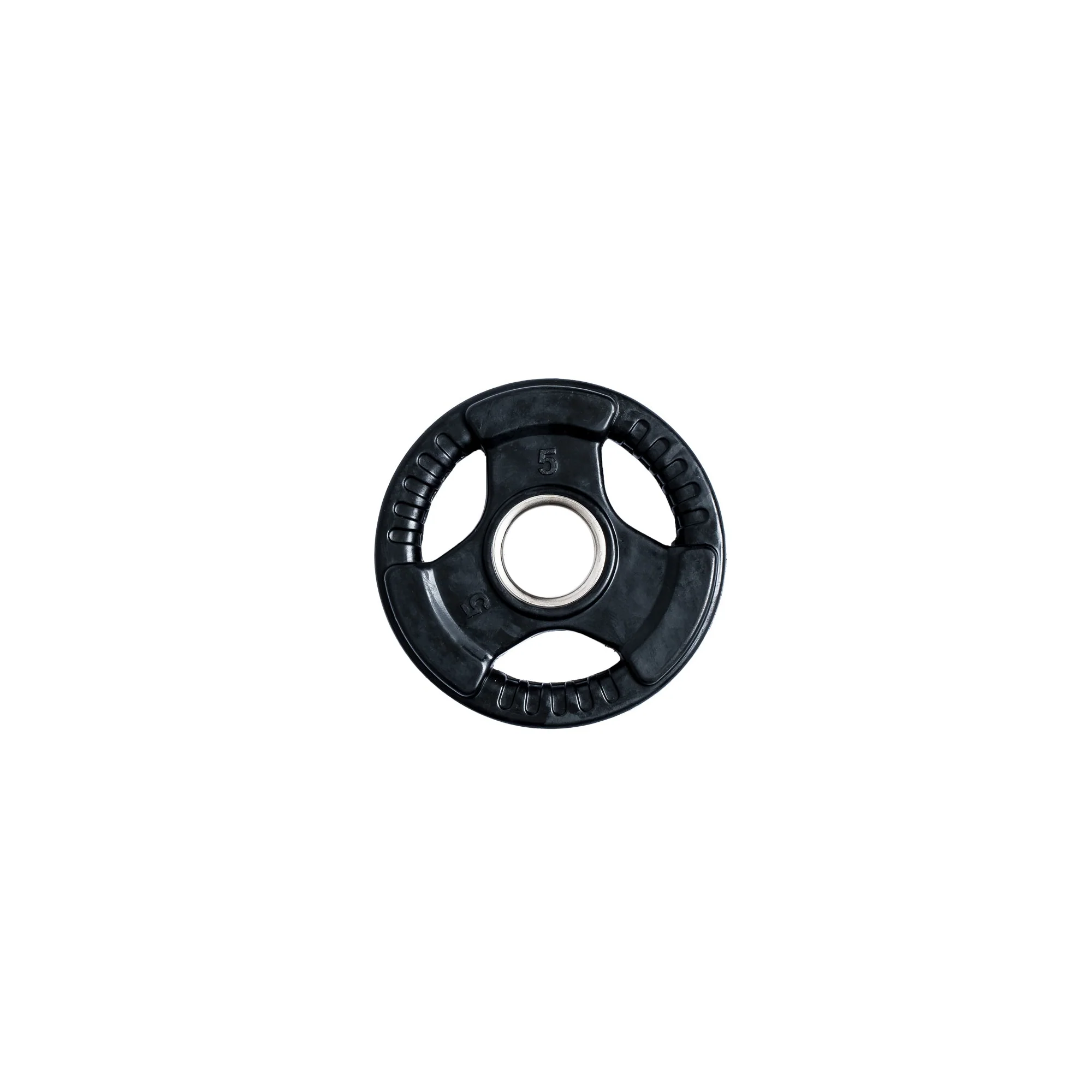 245 lb Rubber Grip Olympic Plate Set - Image 6