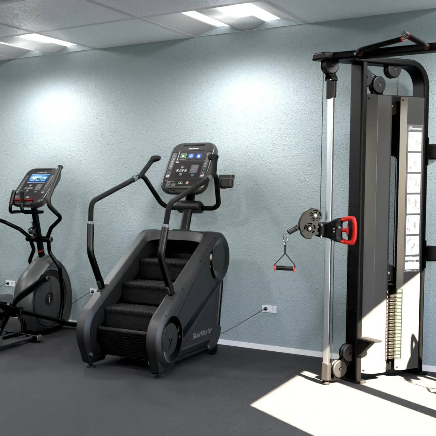 4G Gauntlet StepMill w/10" LCD Console - Image 2