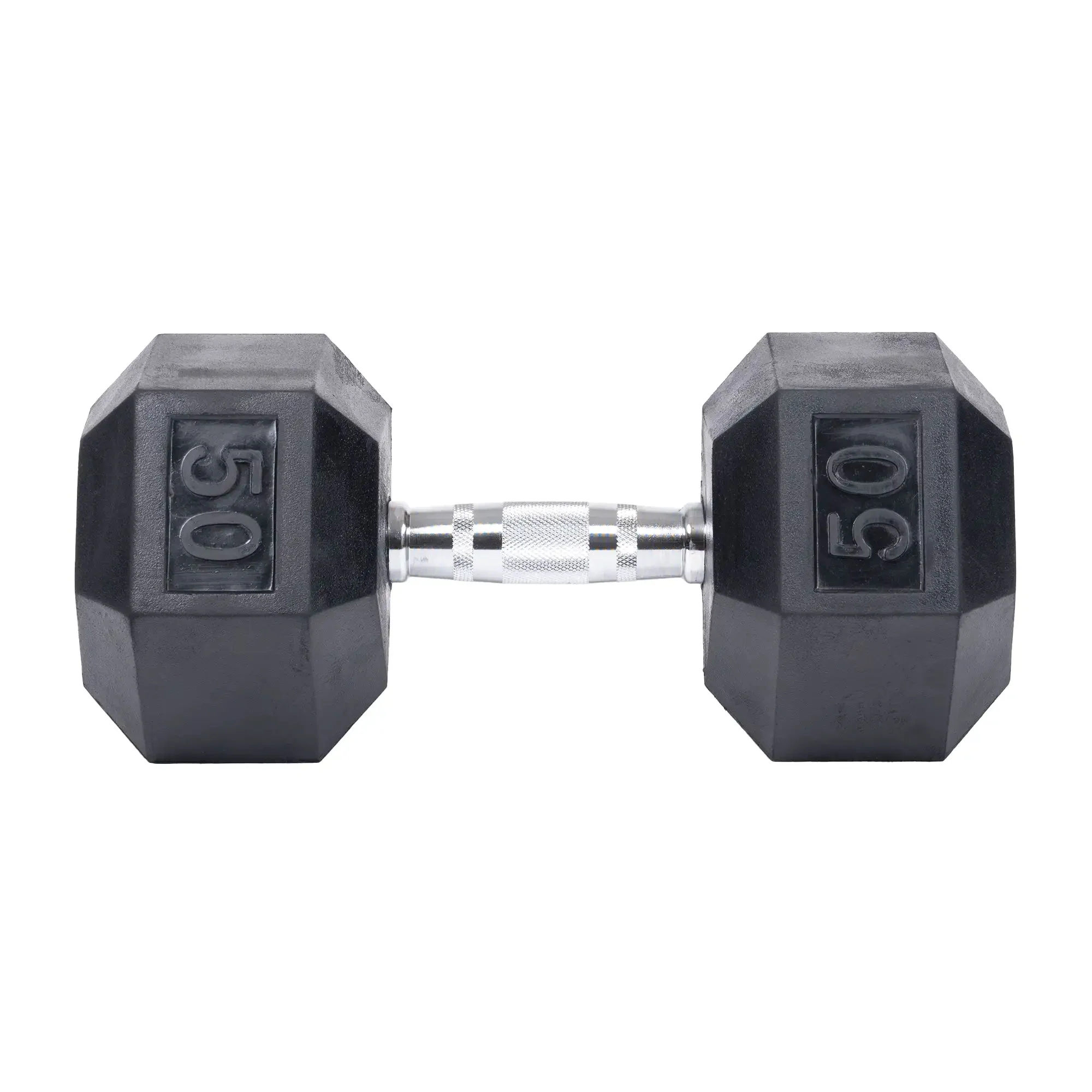 Rubber Hex Dumbbell Set | 5-100lb - Image 7