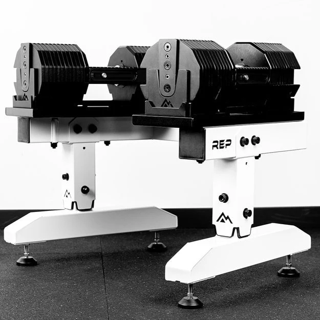 Adjustable Dumbbell Stand Levelling Feet - Image 3