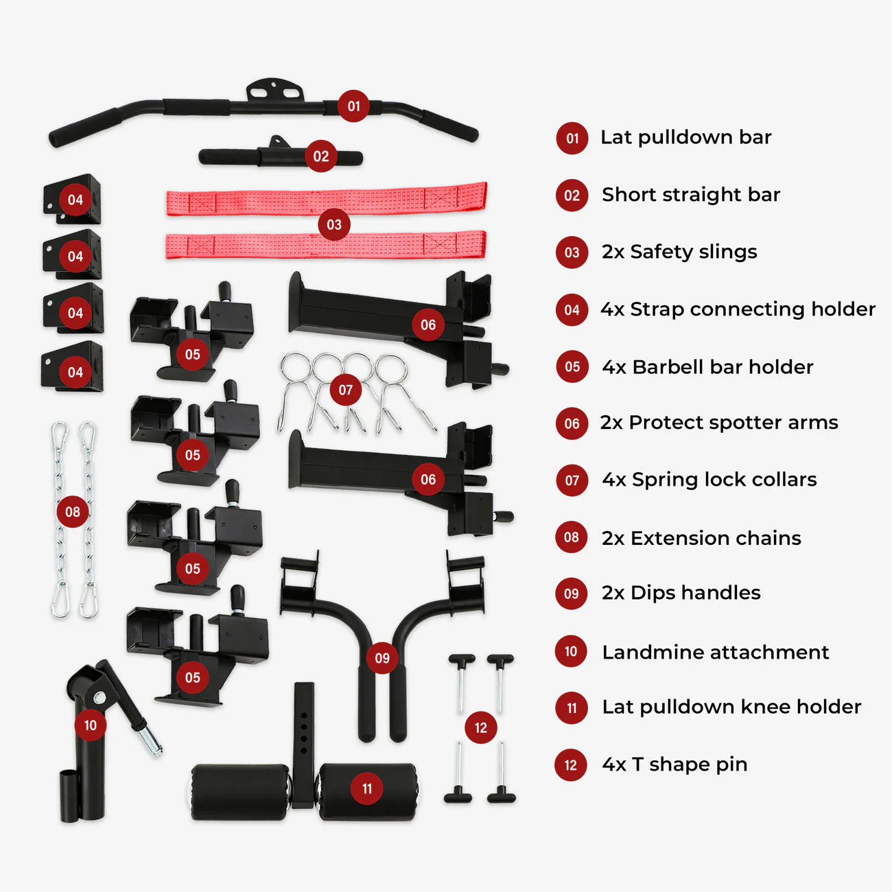 AL-3028 Squat Rack - Image 8
