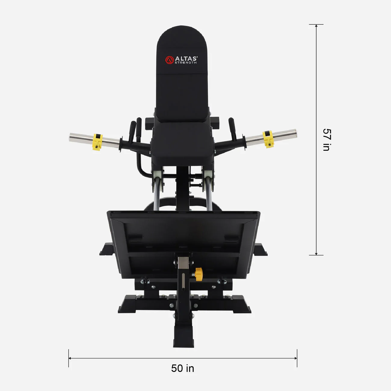 AL-6007 Compact Leg Sled Machine - Image 3