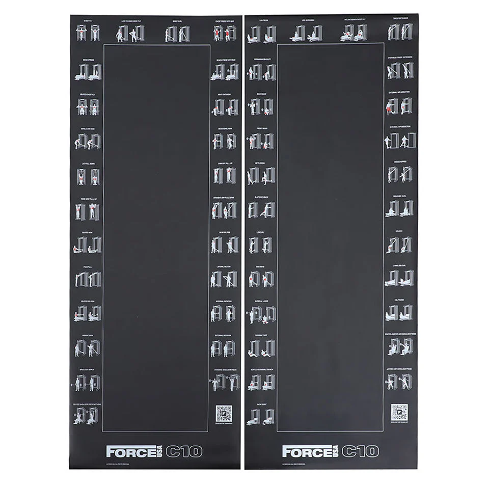 C10 Magnetic Exercise Charts