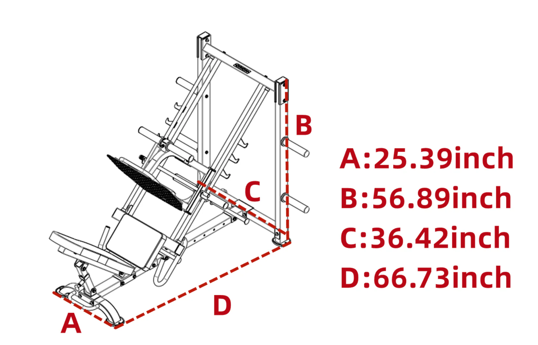 Floor Model - Elite Leg Press - Image 6