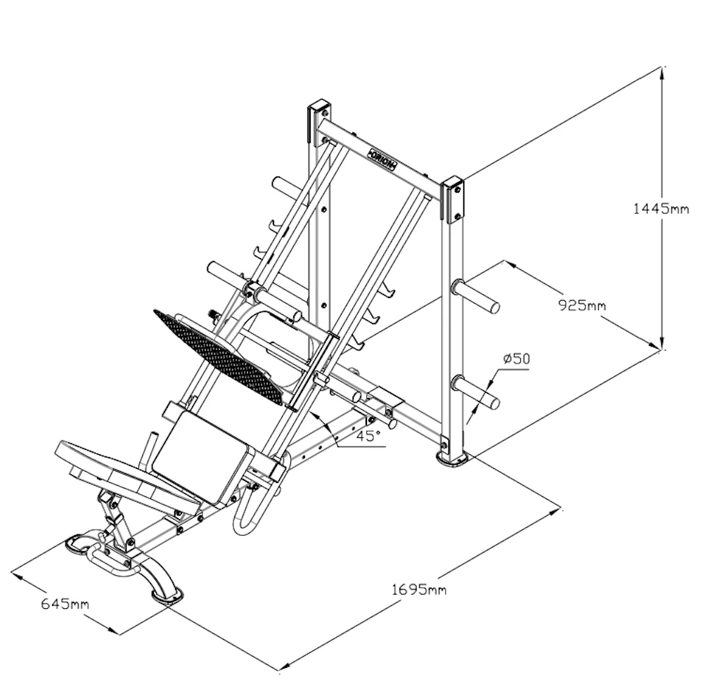 Floor Model - Elite Leg Press - Image 7