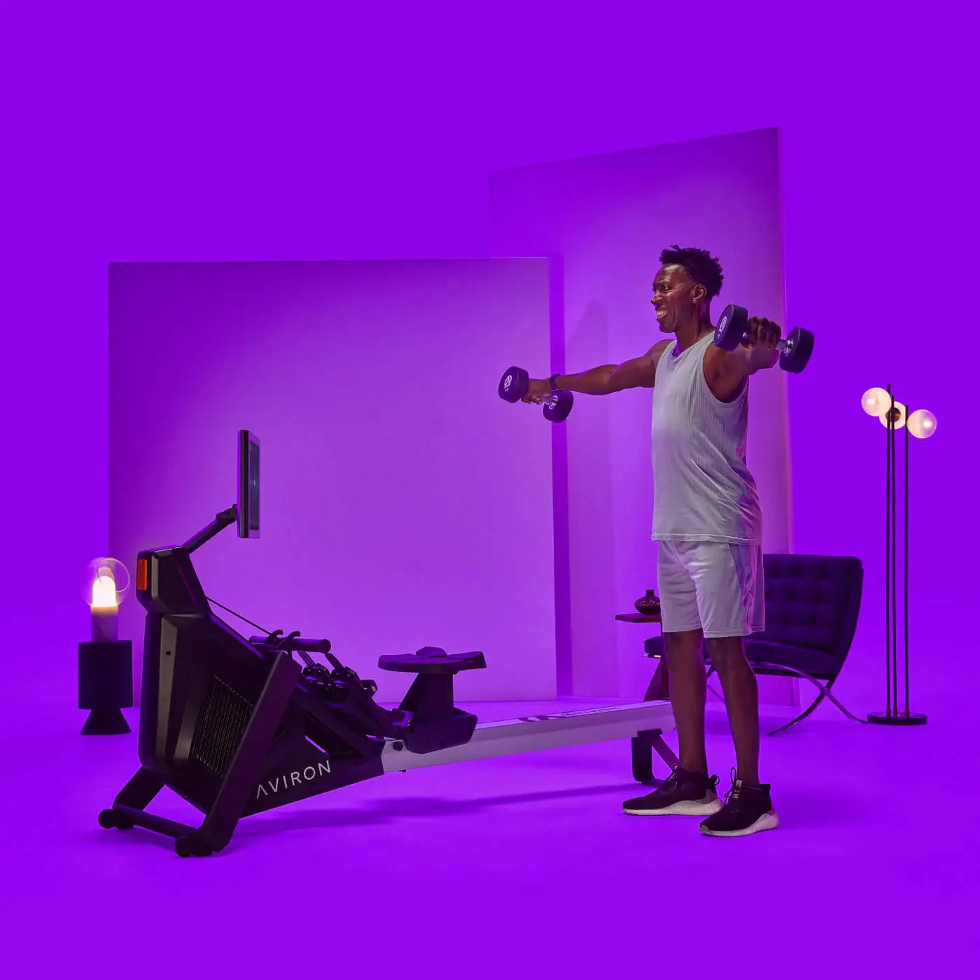 Floor Model - Strong Series Rower - Image 4
