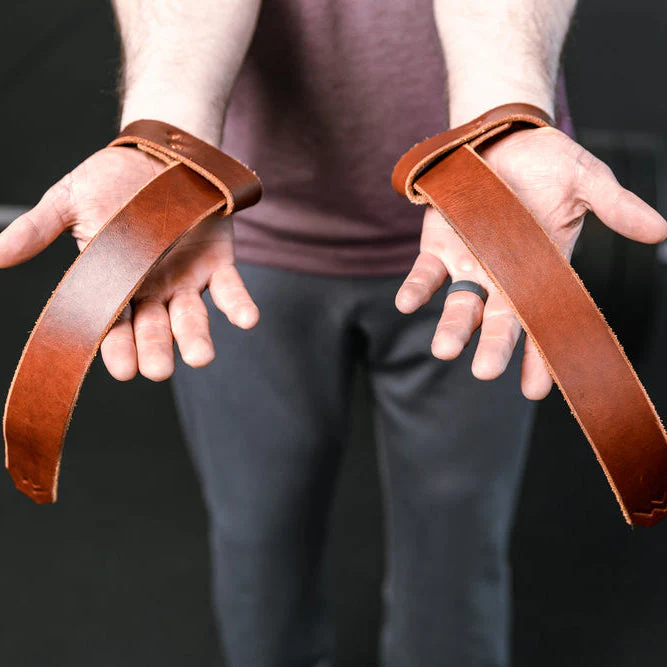 Leather Lifting Straps - Image 7