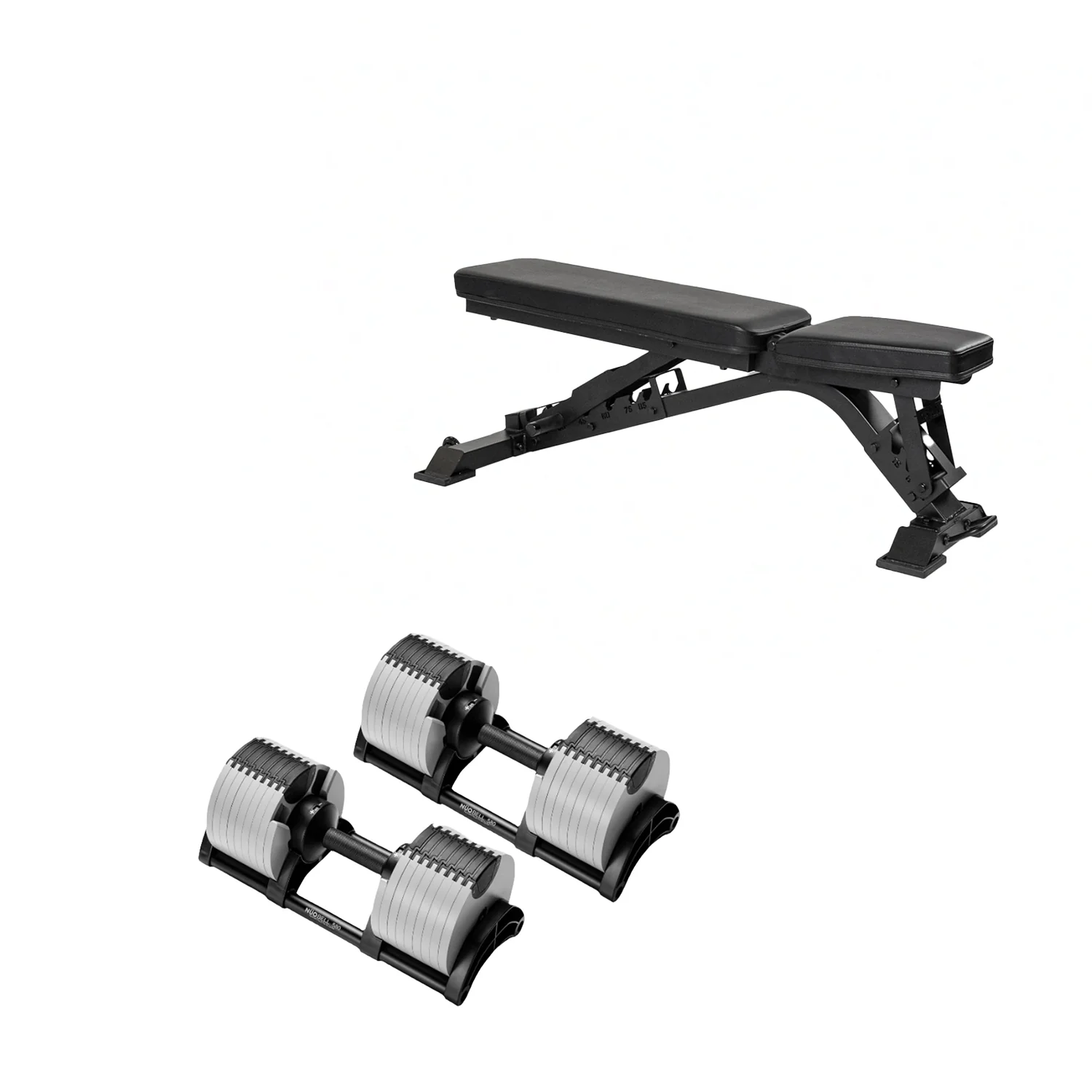 Adjustable Dumbbell Set + Elite FID 2.0 Bench Bundle - Image 6