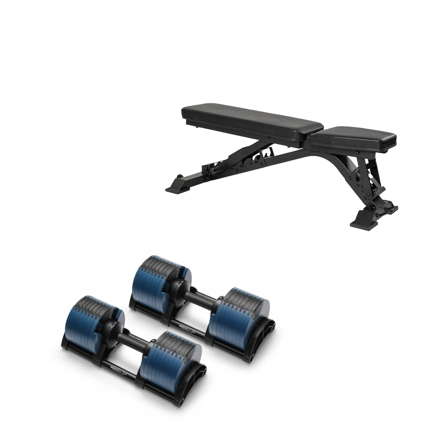 Adjustable Dumbbell Set + Elite FID 2.0 Bench Bundle - Image 7