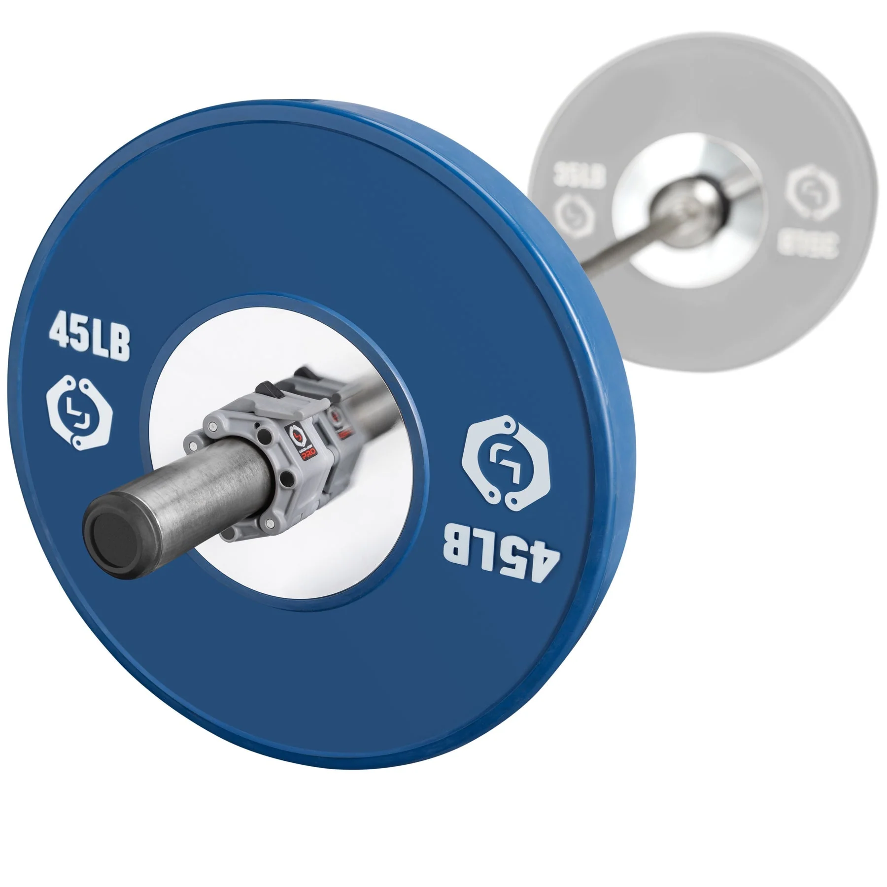 PRO 2 Magnet Olympic Barbell Collars - Image 3