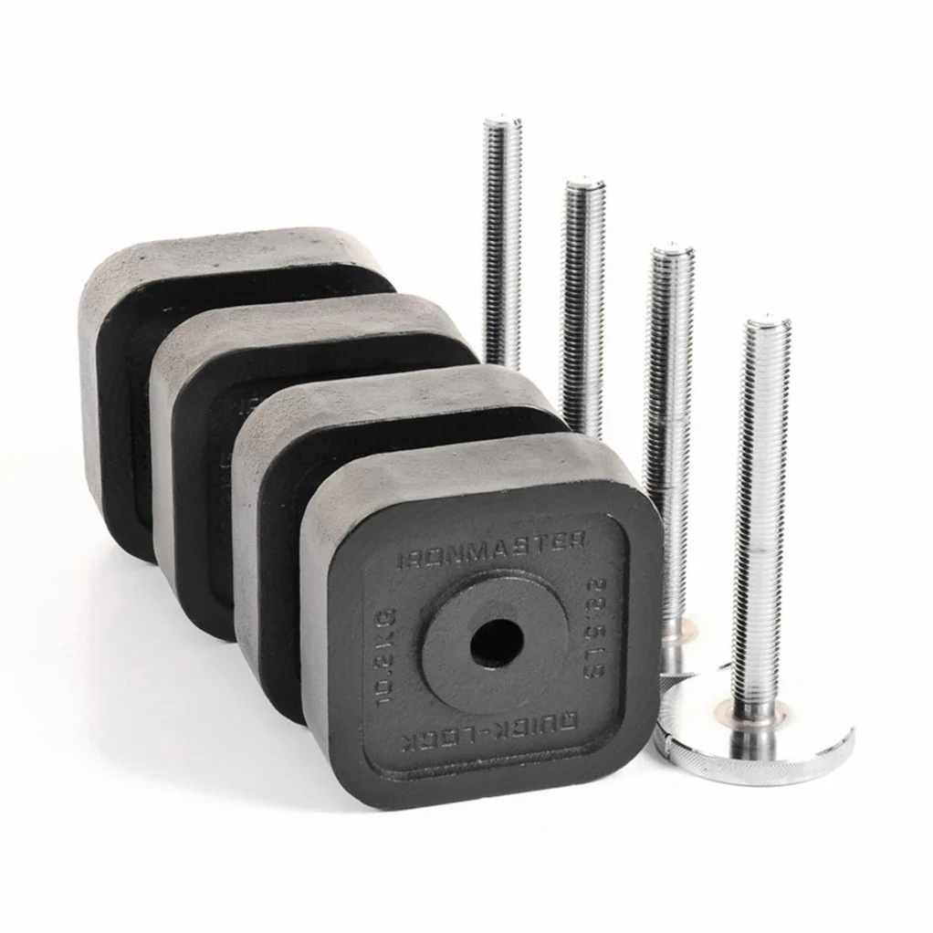 Quick-Lock Adjustable Dumbbell System - 75 lbs Dumbbells + Stand - Image 6