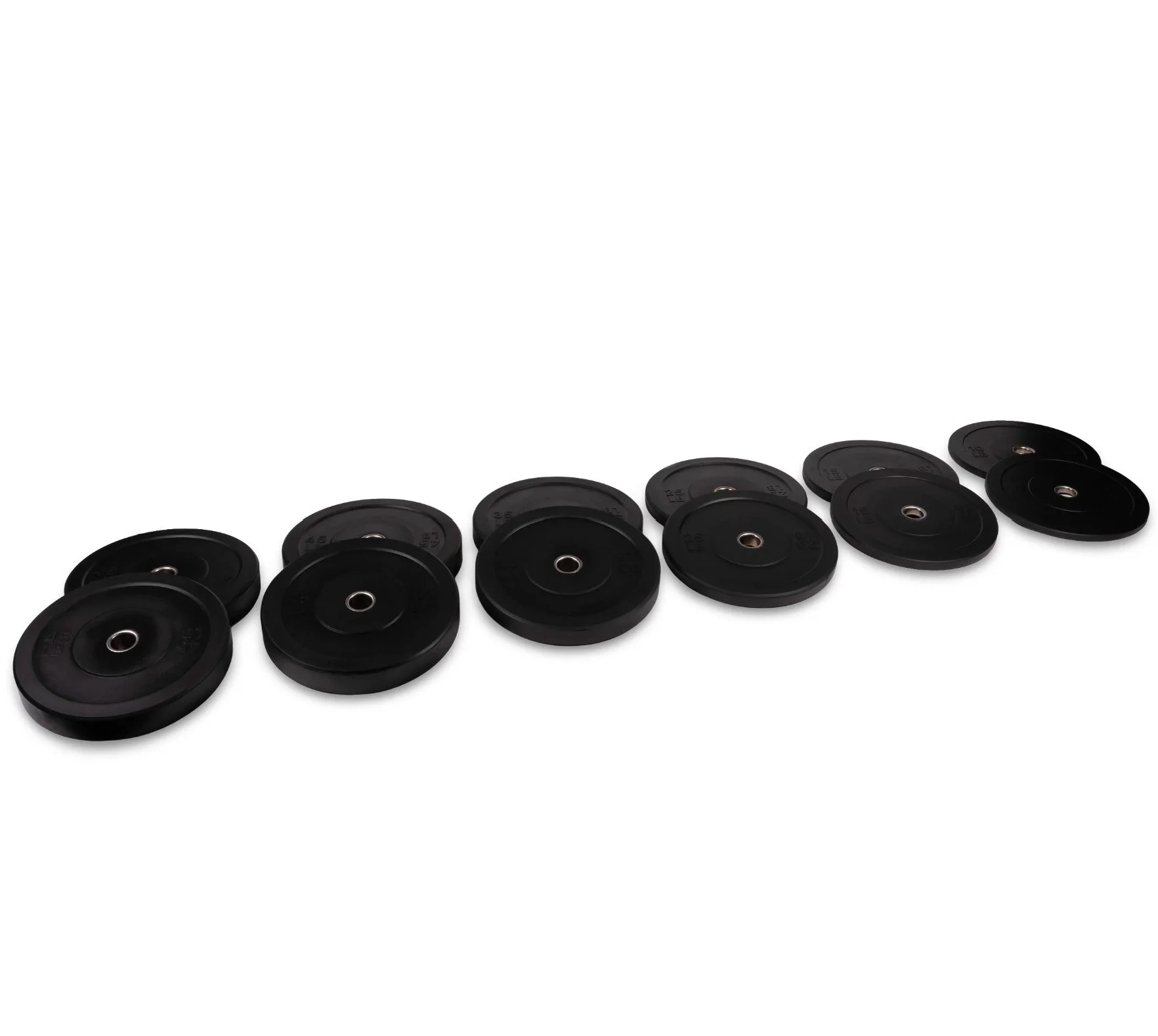 Rubber HD Olympic Bumper Plate Sets - Image 3