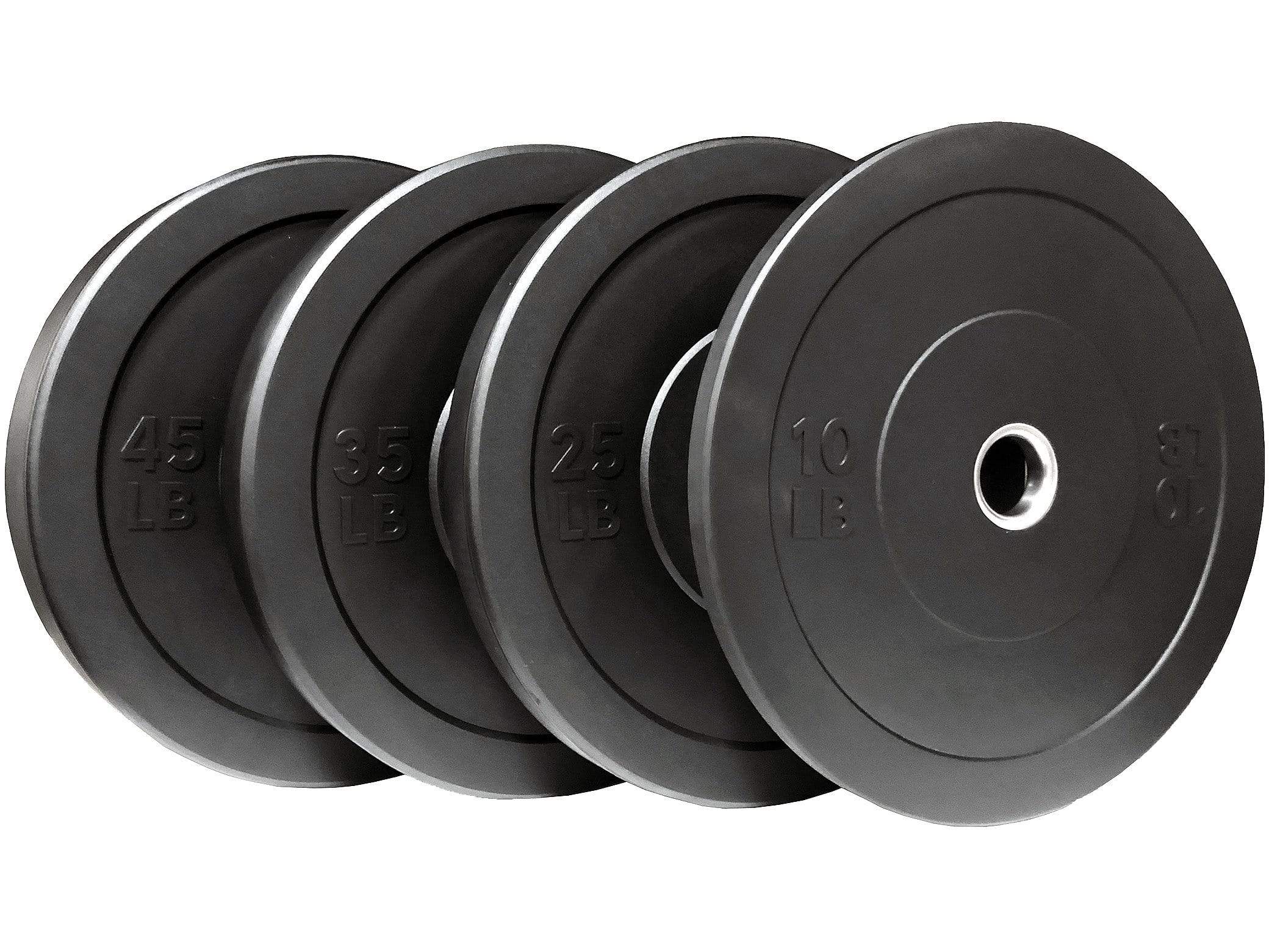 Rubber HD Olympic Bumper Plate Sets - Image 5