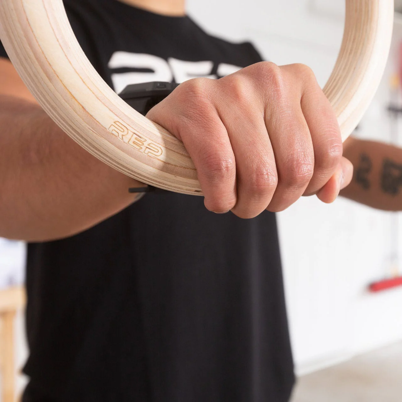 Wood Gymnastic Rings - Image 2