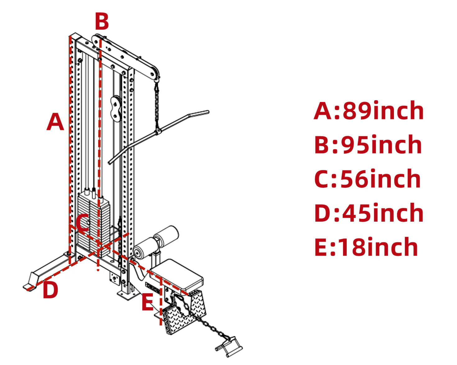 Zenith Commercial  Lat Pulldown + Low Row - Image 6