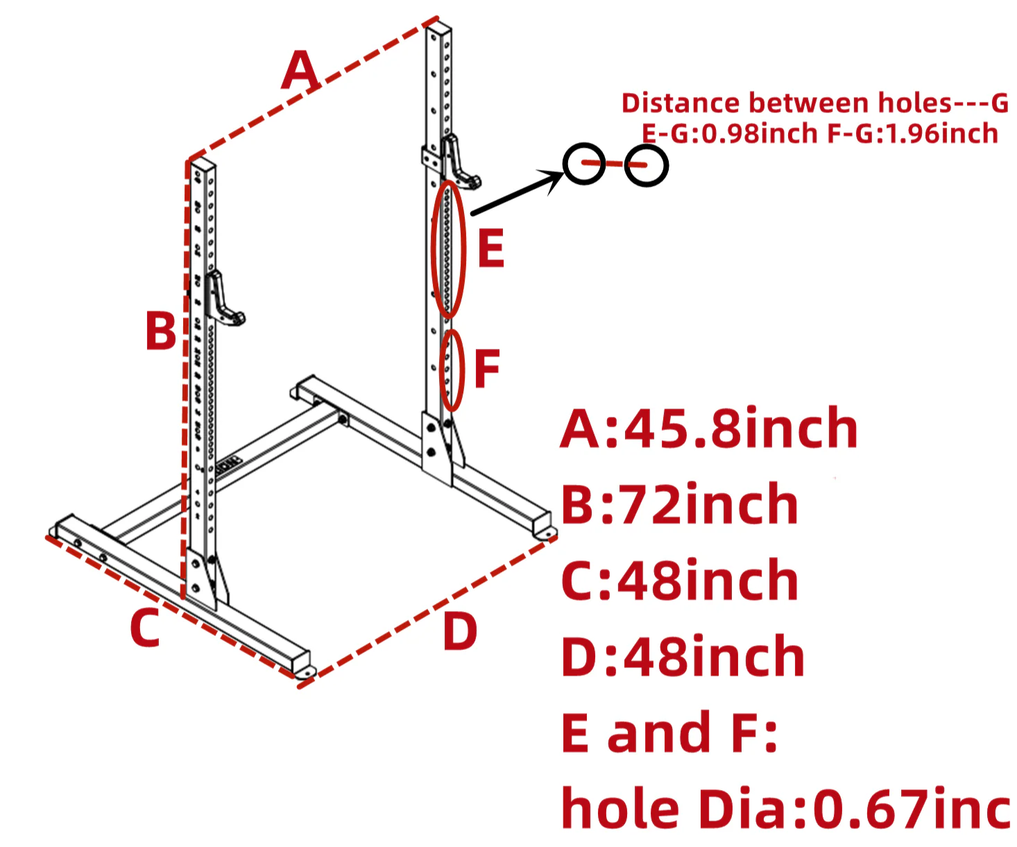 Zenith Squat Rack 2.0 - Image 8